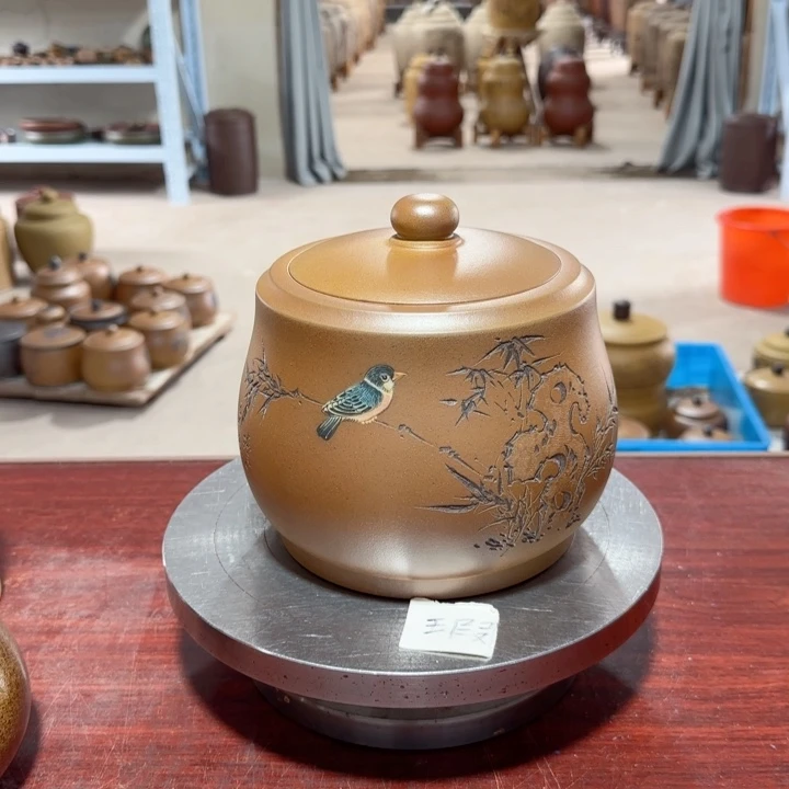 努***斗茶叶罐紫砂。。。。。。。。。。