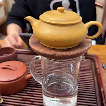 紫砂茶壶点汤明炉