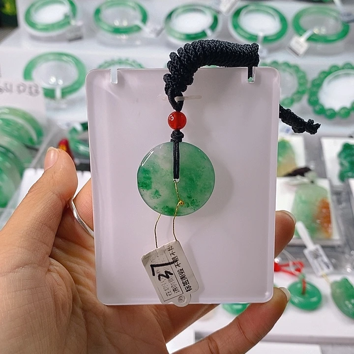 石英质玉未镶嵌吊坠(不含链)