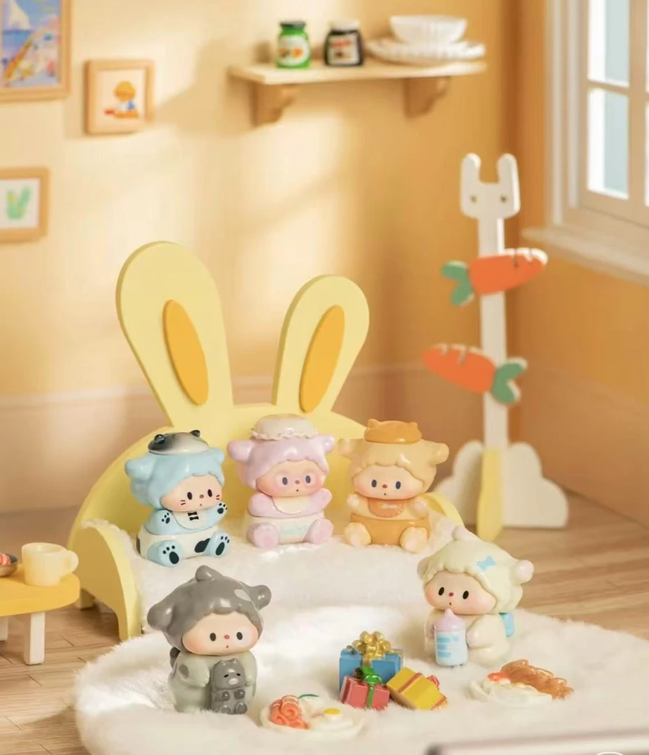 【拆盒】撸撸狗3.0宝贝日记萌粒系列盲盒潮玩