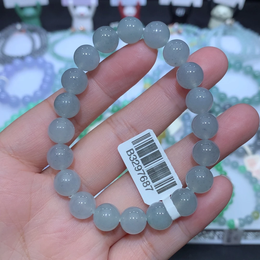 翡翠未镶嵌手串天然