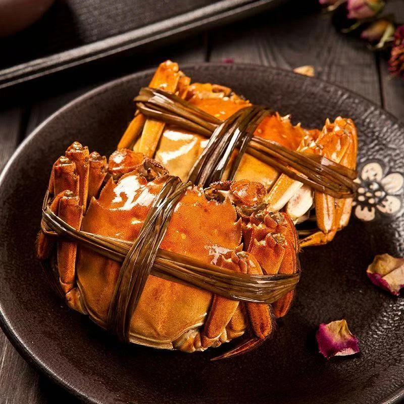 【活蟹】枇杷妹妹精品大闸蟹 全母蟹3.5两8/10只礼盒装新鲜顺丰发货