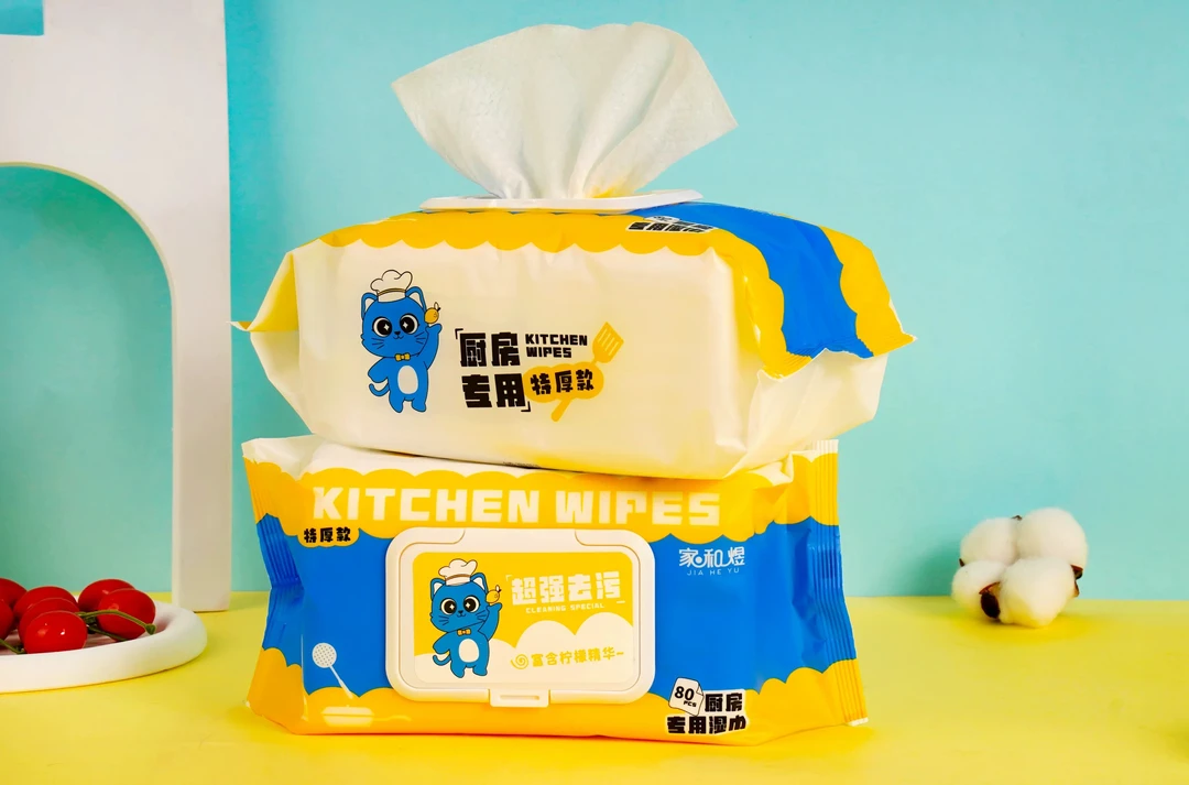 加厚厨房湿巾5519