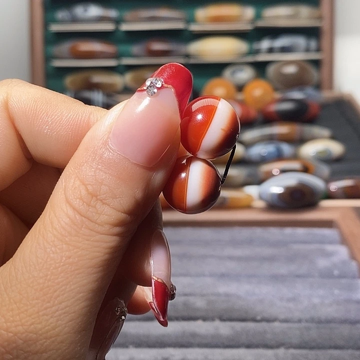 玛瑙/玉髓未镶嵌吊坠(不含链)