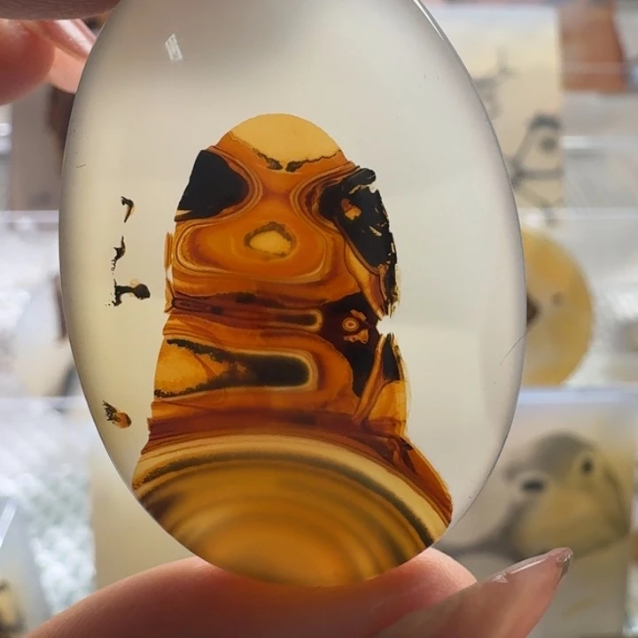 玛瑙/玉髓未镶嵌项链