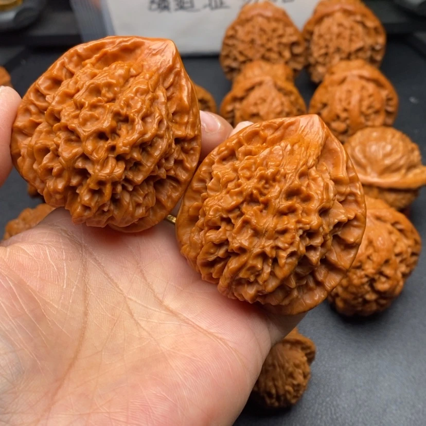 【闪购商品】文玩核桃把件48官帽