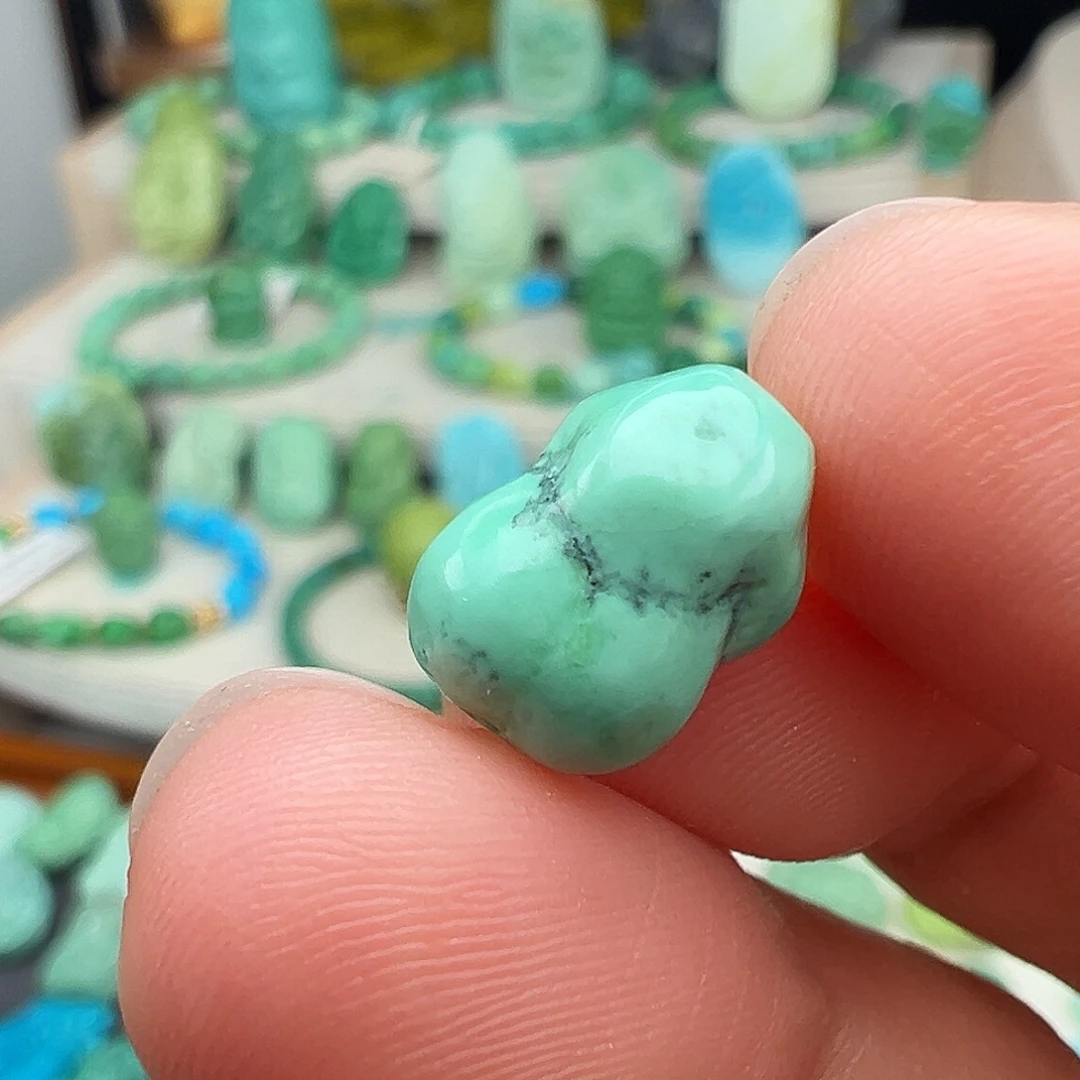 绿松石未镶嵌主播万珍