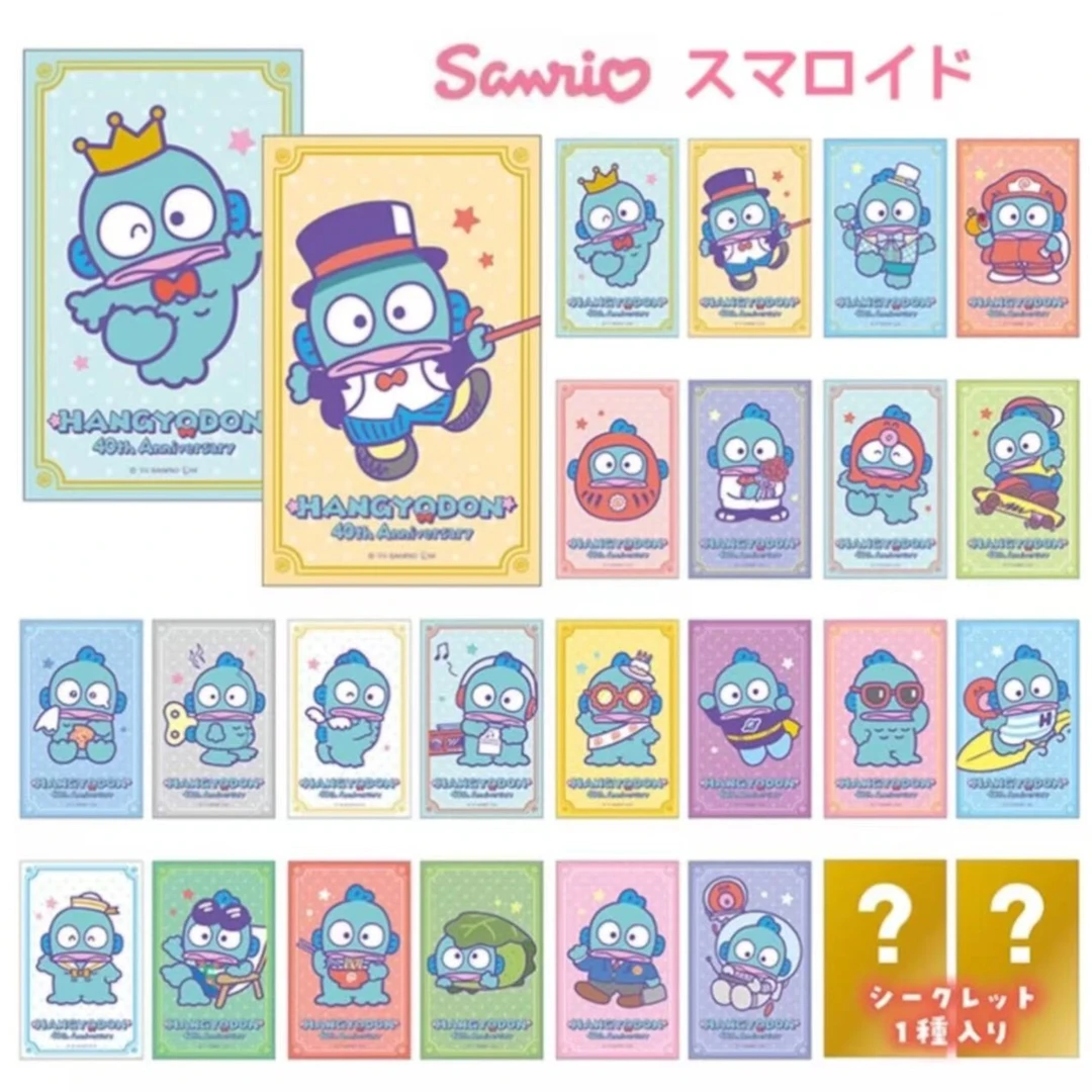 【日谷】-三丽鸥 正版日谷 丑鱼汉顿 透卡 徽章 摆件等 未成年禁止