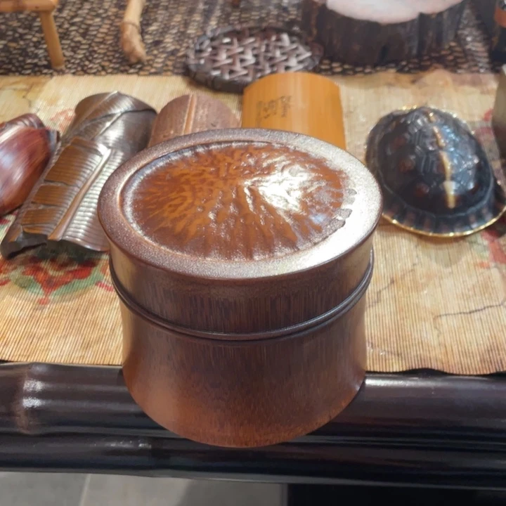 紫砂纯手工制作茶叶罐瑕疵防漏