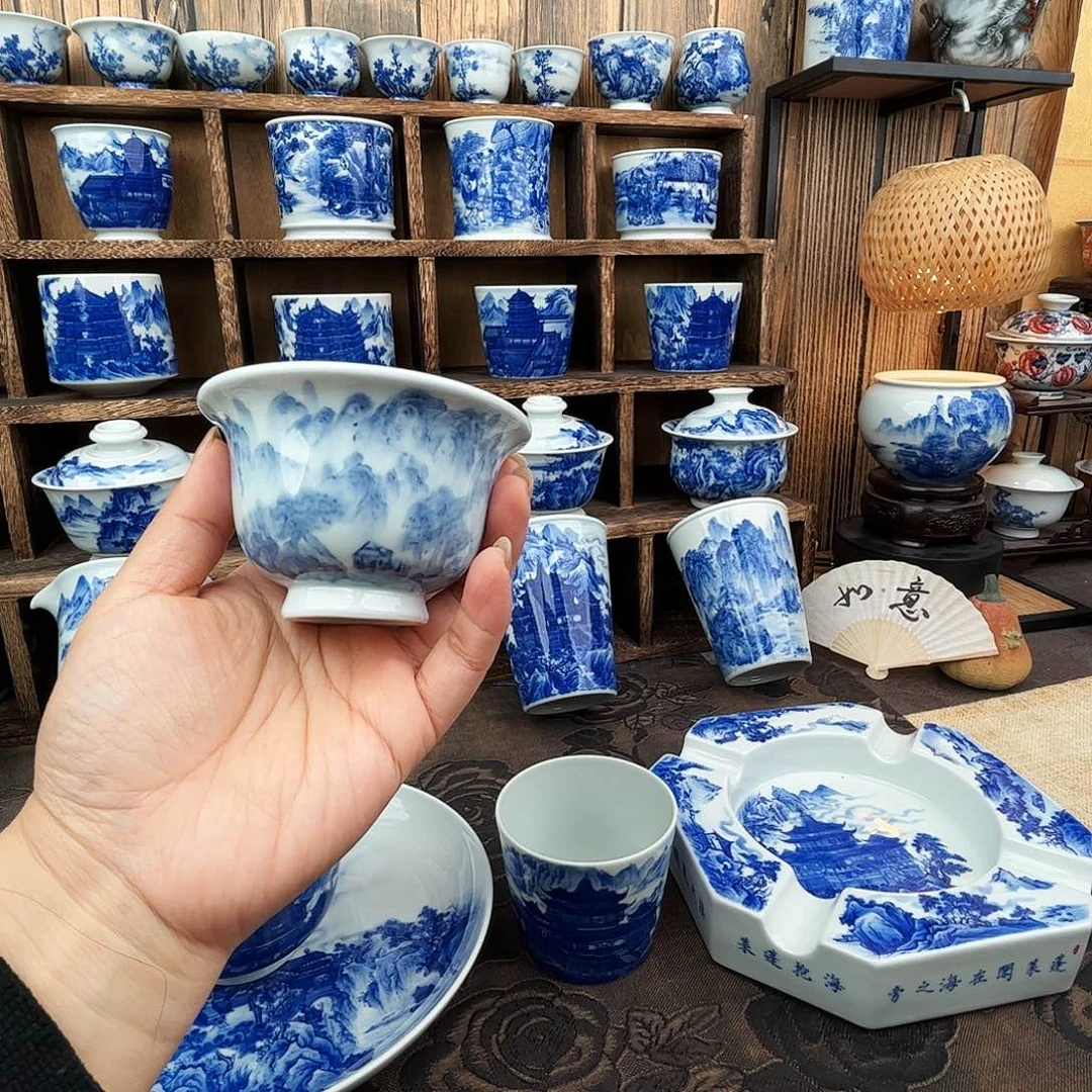 瓷片一笔一墨 叩玉山房