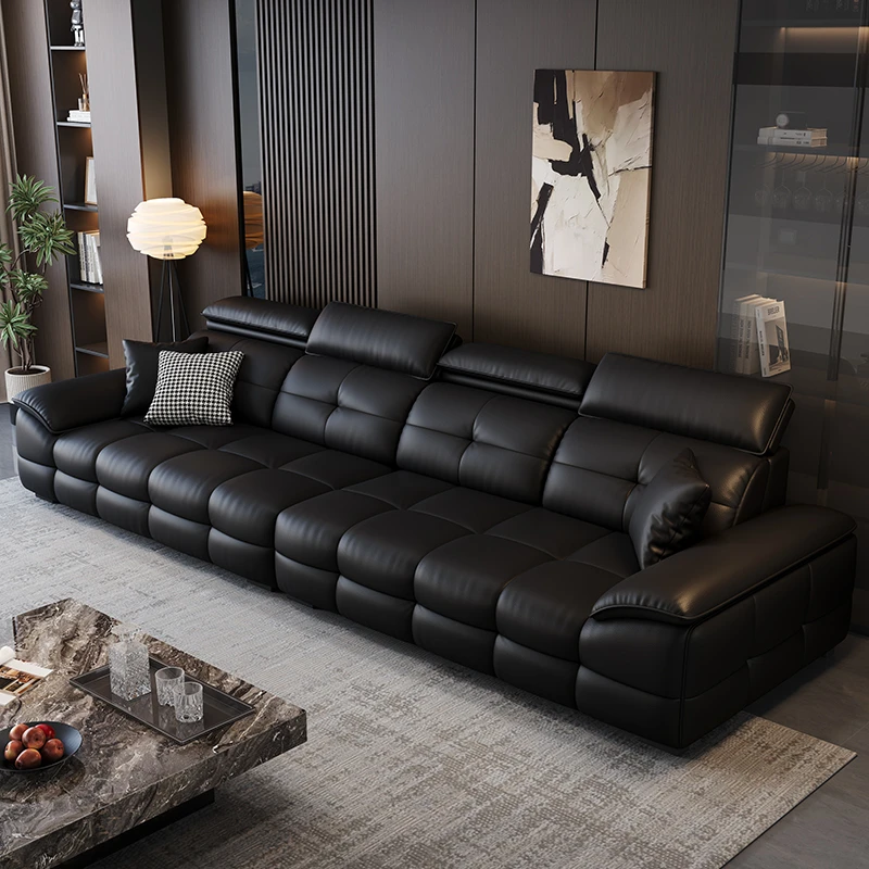 佛山源头工厂2025新款劳伦斯沙发家用简约现代小户型客厅真皮沙发