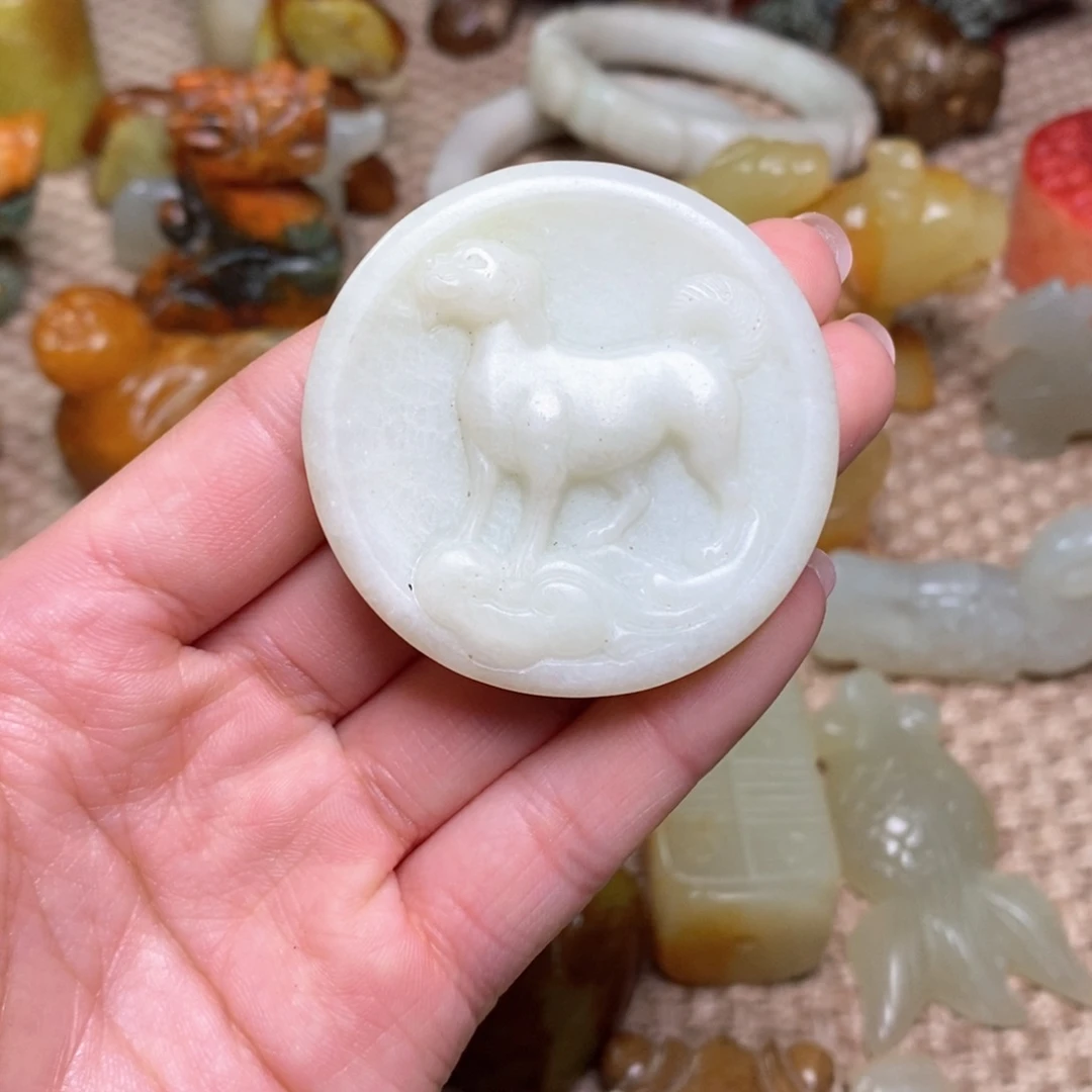 白玉菩提吊坠白玉菩提白玉菩提摆件