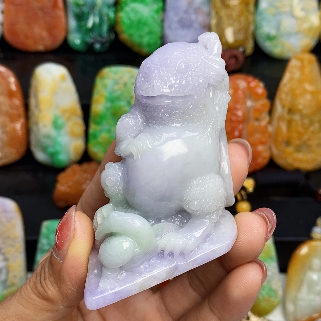 定制翡翠未镶嵌翡翠A货一物一证福利款