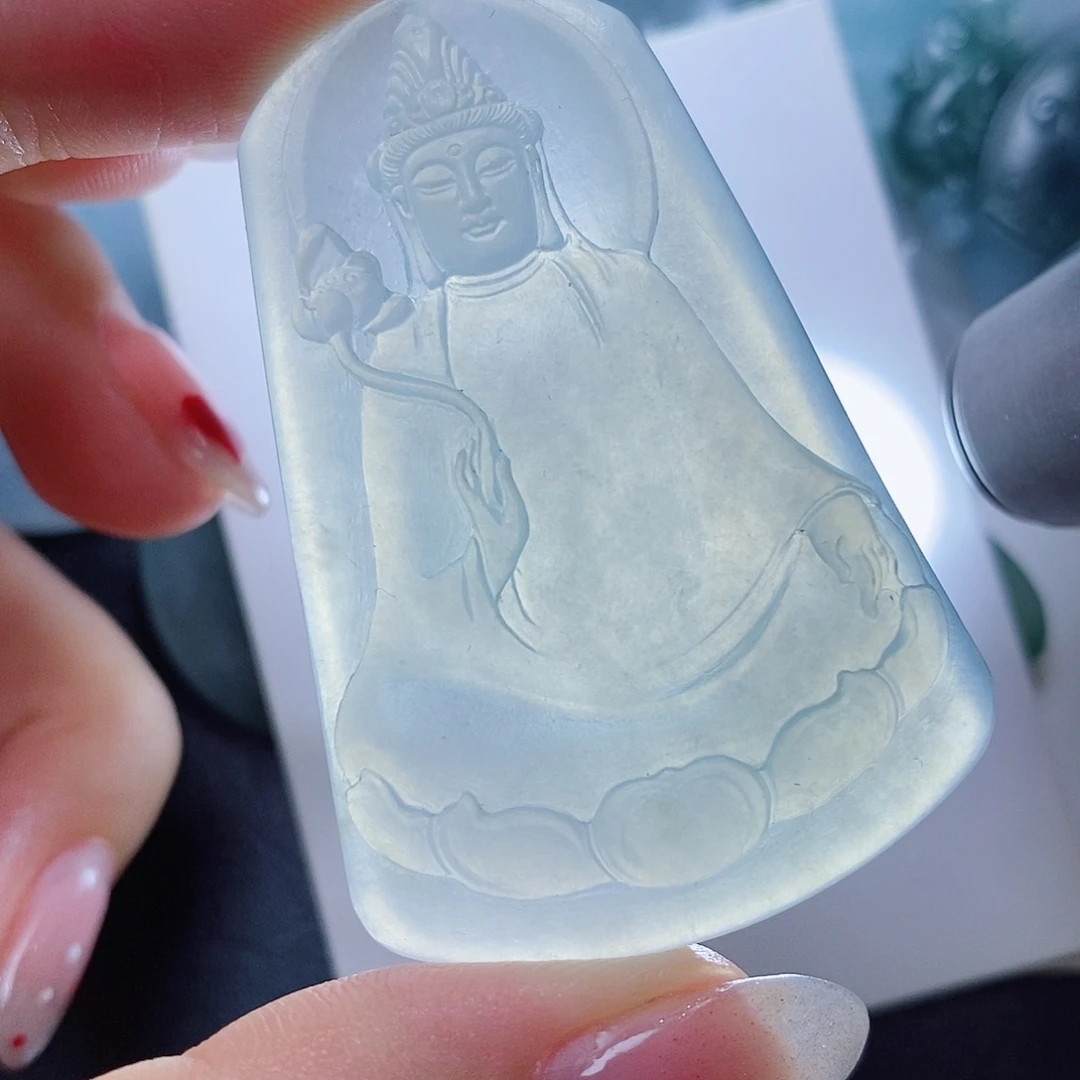 未镶嵌定制翡翠毛货付款后联系客服确认抛光