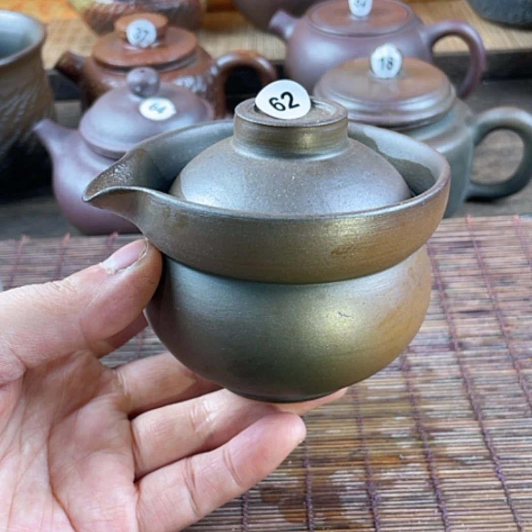 【闪购商品】柴烧手抓壶160毫升左右微瑕