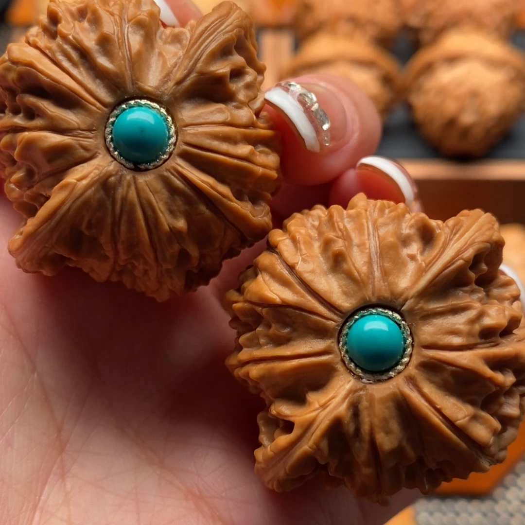 把件文玩核桃42尺全品磨盘