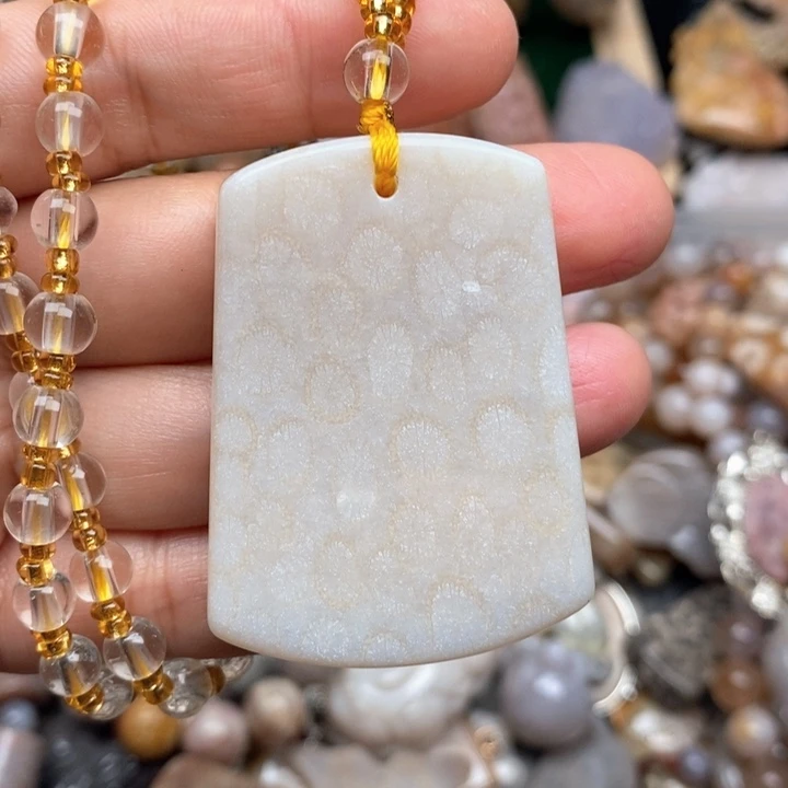 硅化珊瑚（珊瑚玉）手镯未镶嵌