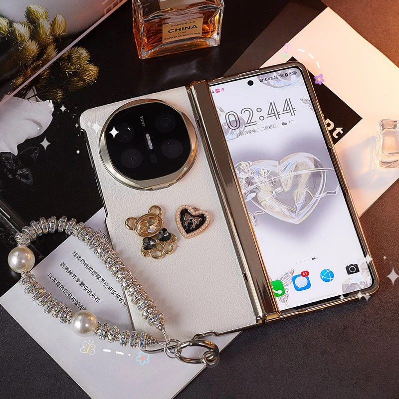 适用华为matex6手机壳新款个性创意镜头支架铰链全包折叠屏保护壳