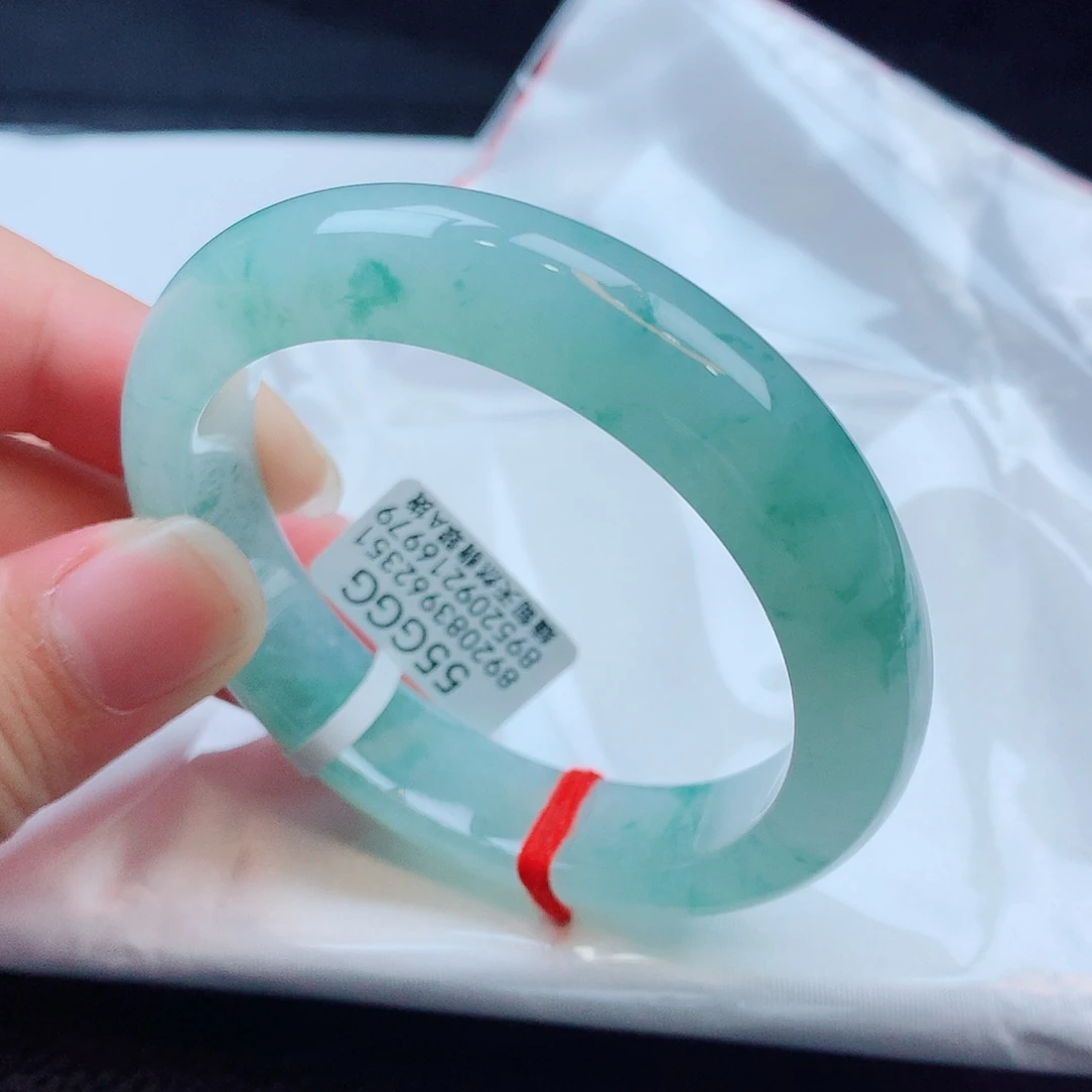 翡翠未镶嵌手镯天然缅甸翡翠A货手镯