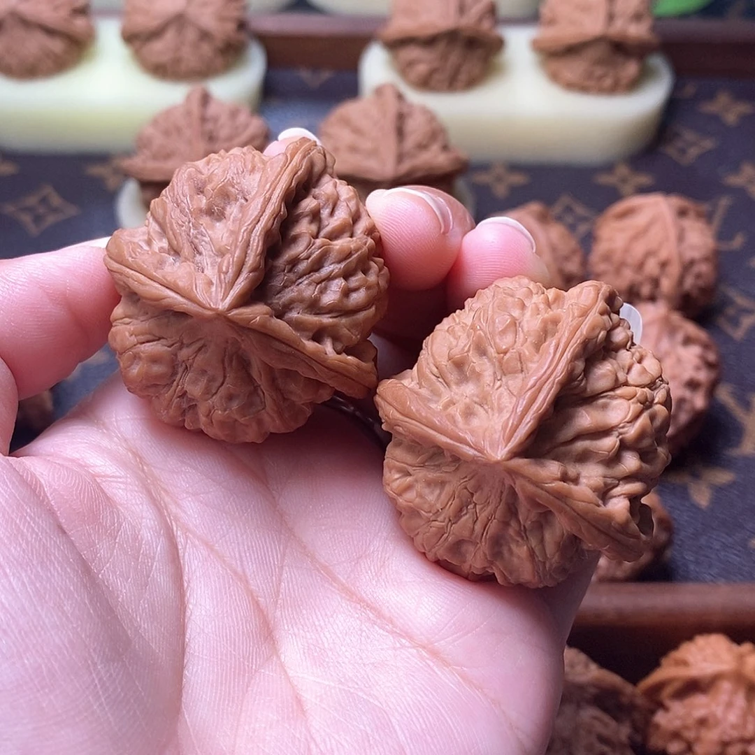 文玩核桃吊坠全品玉玺丁字41尺