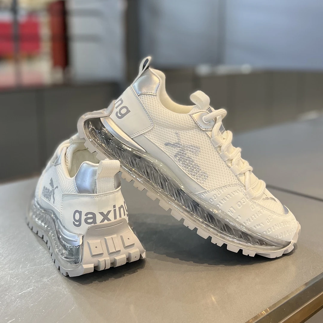 意式『DMXUXM』轻松搭配~匠心制作~新款厚底透气百搭运动老爹鞋男潮