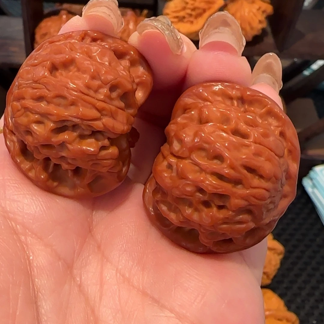 桃核吊坠粗筋盘山35精品710