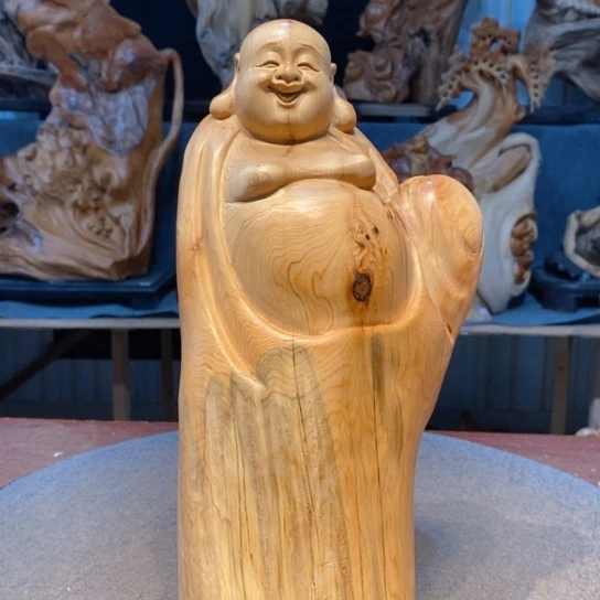 柏木（崖柏）根雕摆件