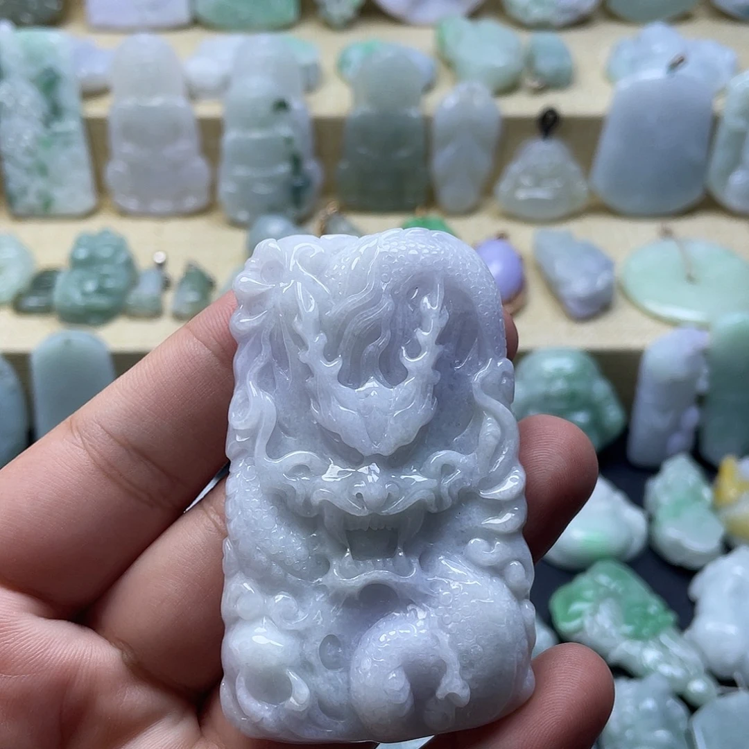 颈饰未镶嵌翡翠纯天然翡翠