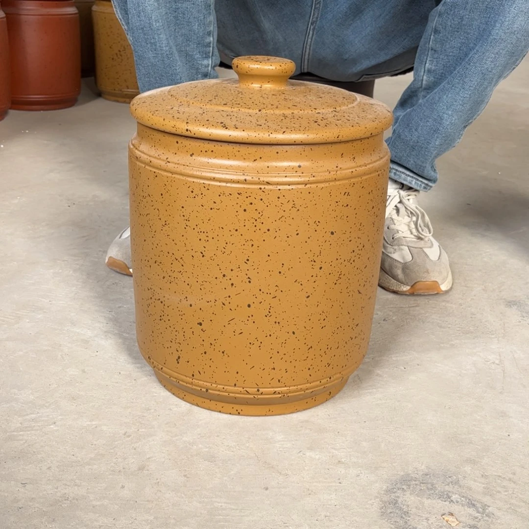 紫砂茶叶罐10 饼茶叶罐