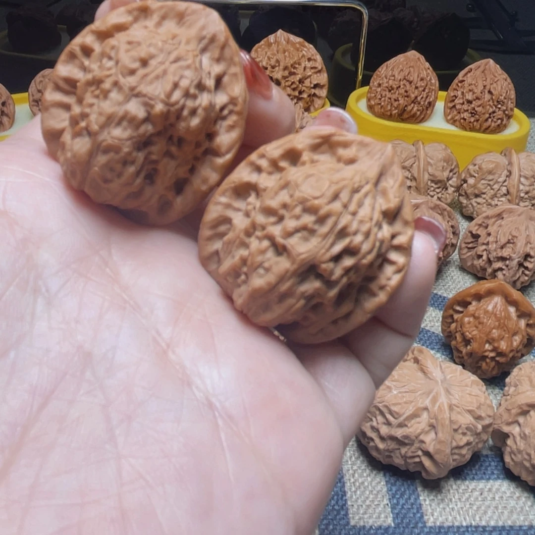 文玩核桃把件蓟县公子帽