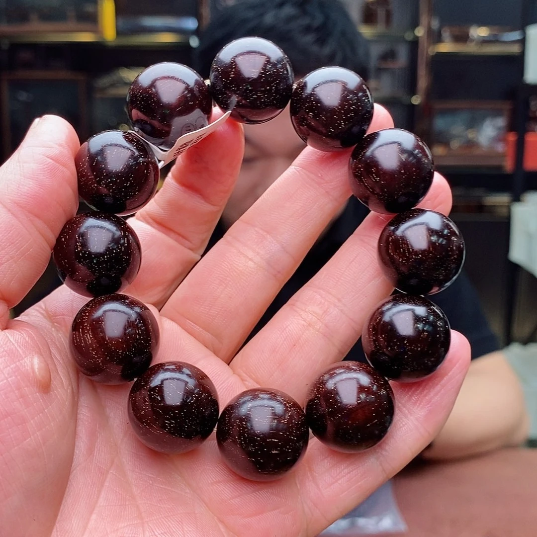 白***阳檀香紫檀（小叶紫檀）手串/手链