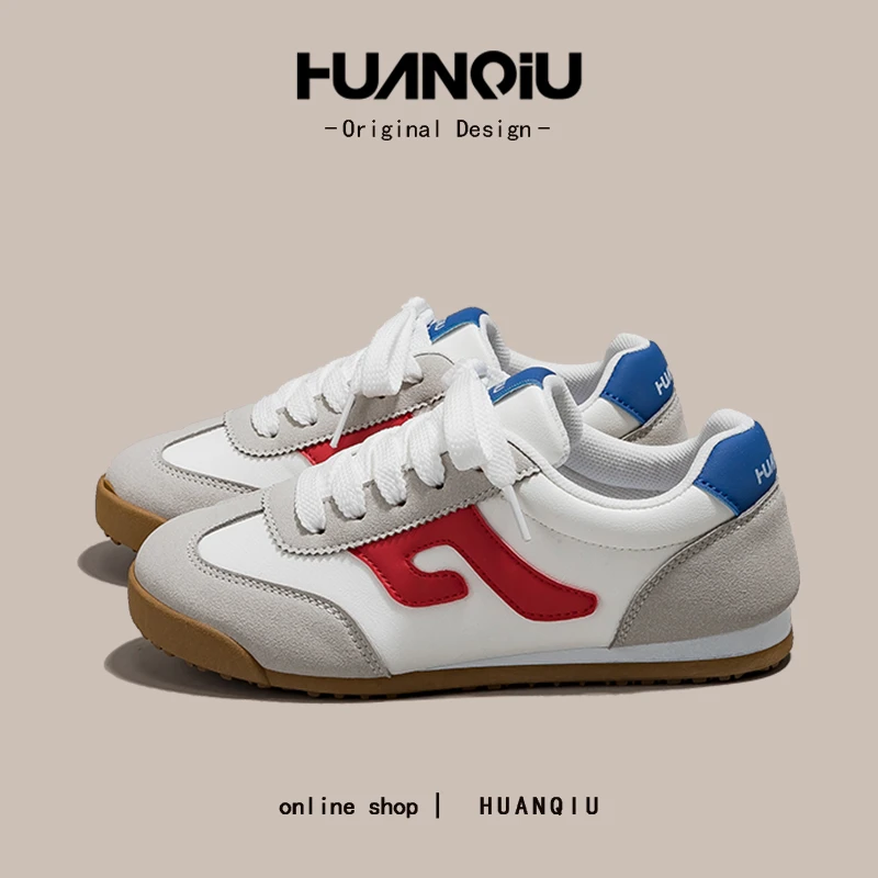 环球韩版明星同款高颜值德训鞋女2025秋季爆款学生轻便板鞋HC2630