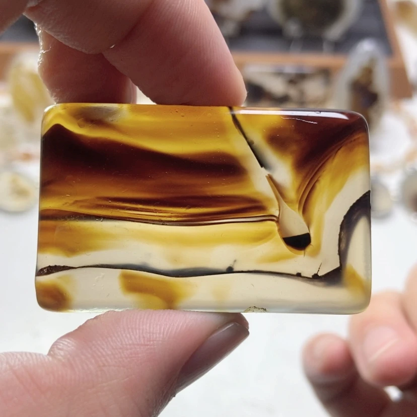 【闪购商品】玛瑙/玉髓颈饰未镶嵌石*