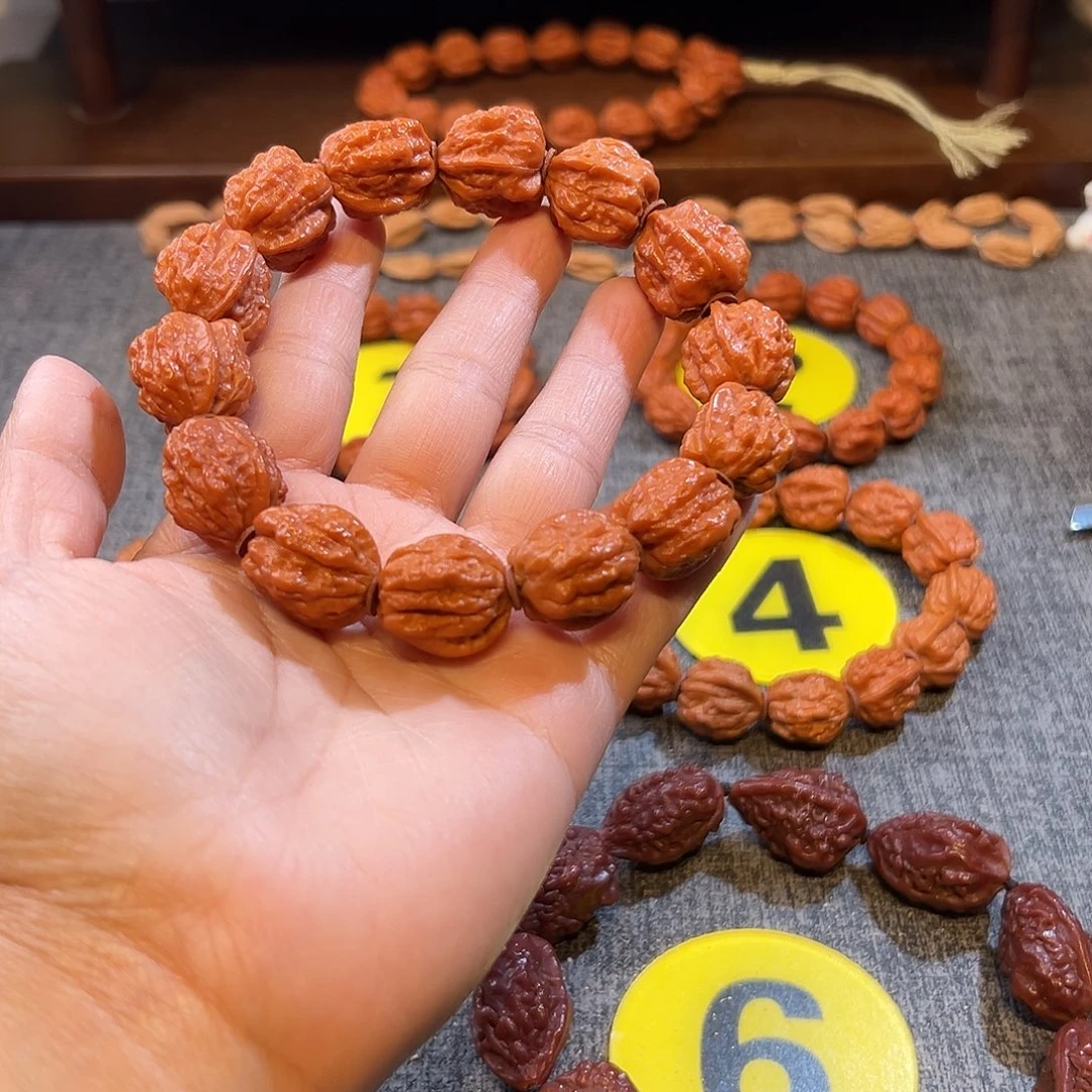 文玩核桃手串小金蟾
