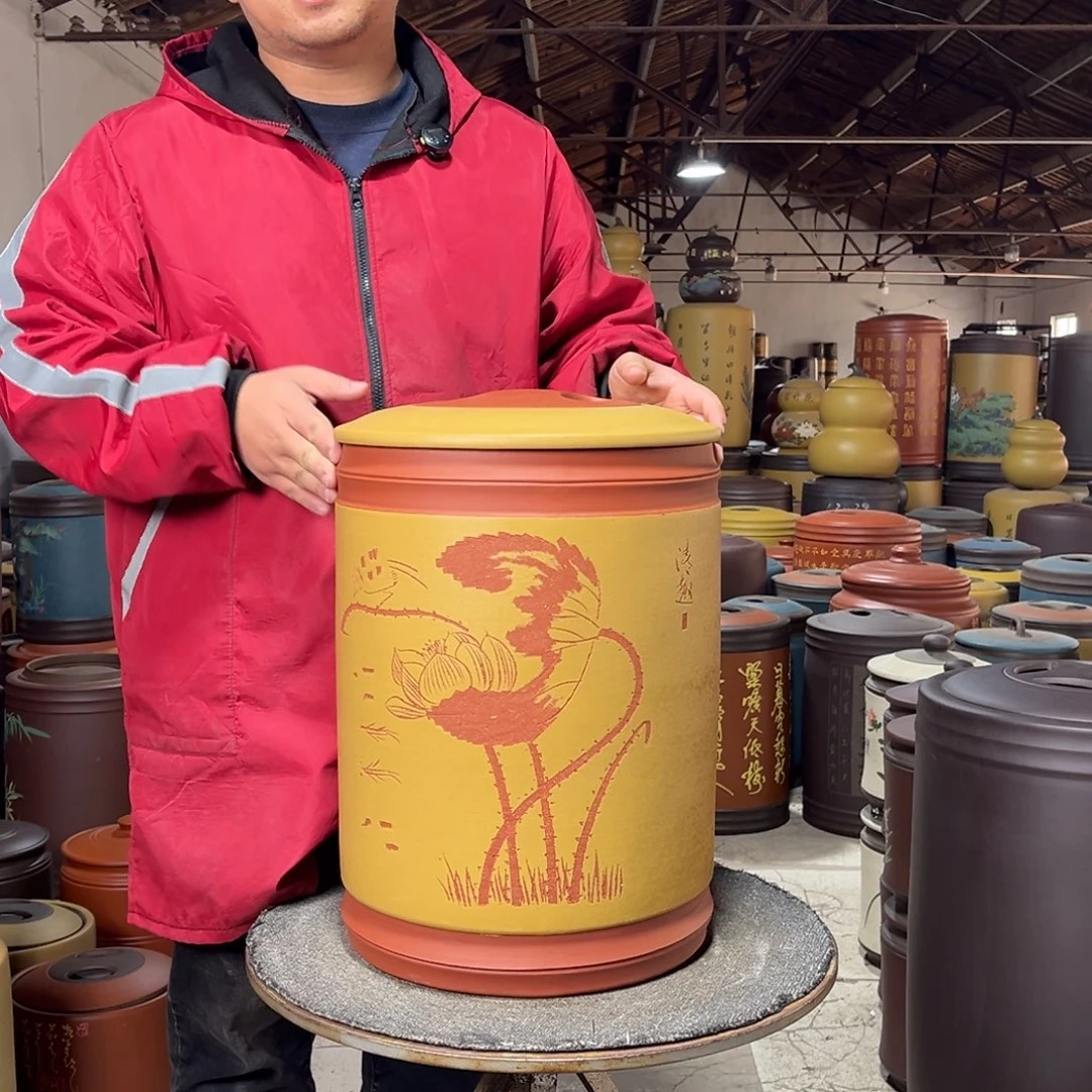 紫砂茶叶罐茶叶罐