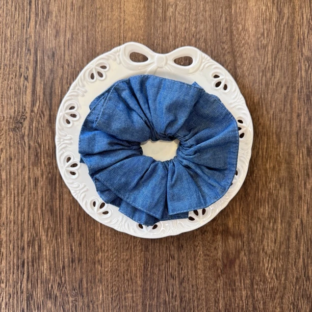 极简风薄雾少女风女性家用复古风发圈可爱欧美风通用