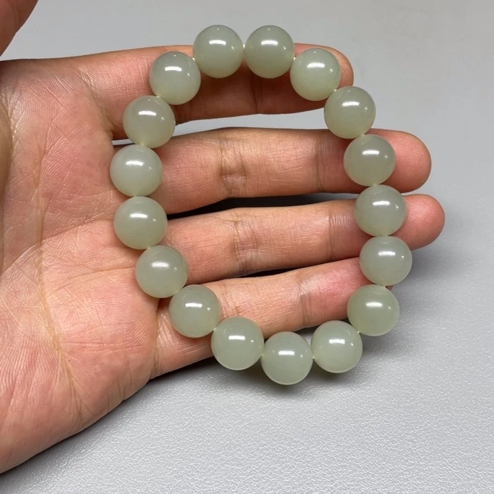 手串未镶嵌和田玉青*