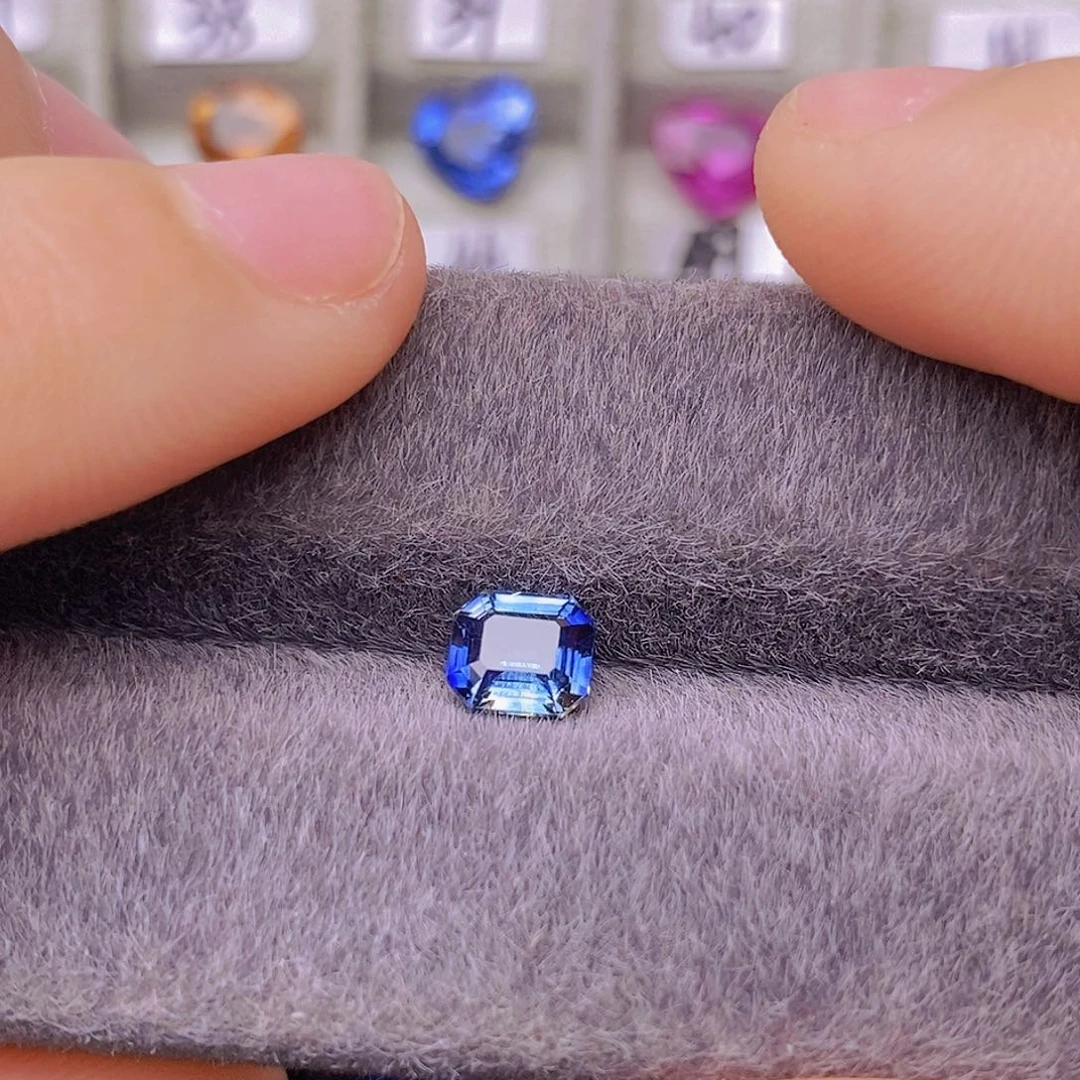 裸石蓝宝石阿斯切VB评级浓郁内敛1.13ct/0039