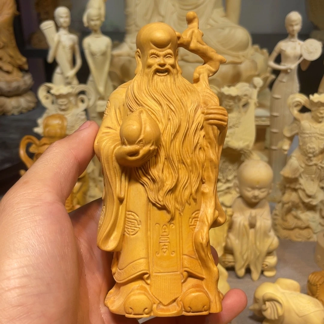 黄杨木小瑕疵老寿星