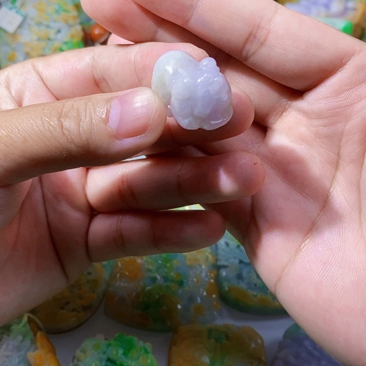 颈饰未镶嵌翡翠翡翠猪