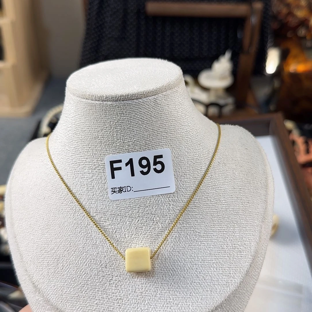 琉璃纯铜合金项链