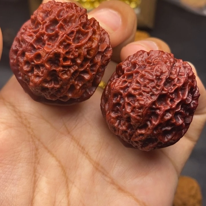 文玩核桃把件41尺火麒麟