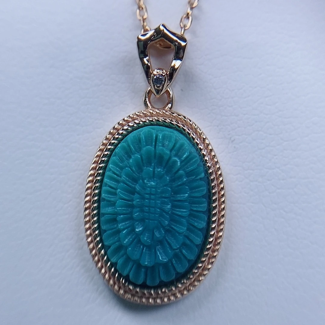 绿松石吊坠未镶嵌