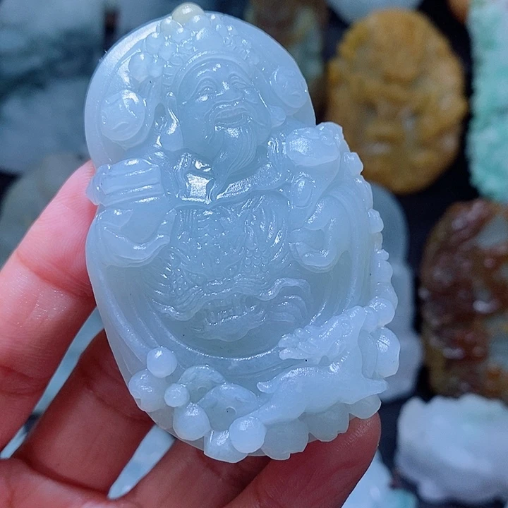 轩***庭定制翡翠未镶嵌翡翠