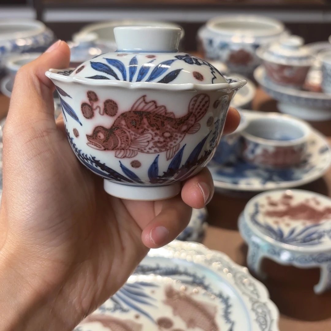 景德镇手工手绘茶具