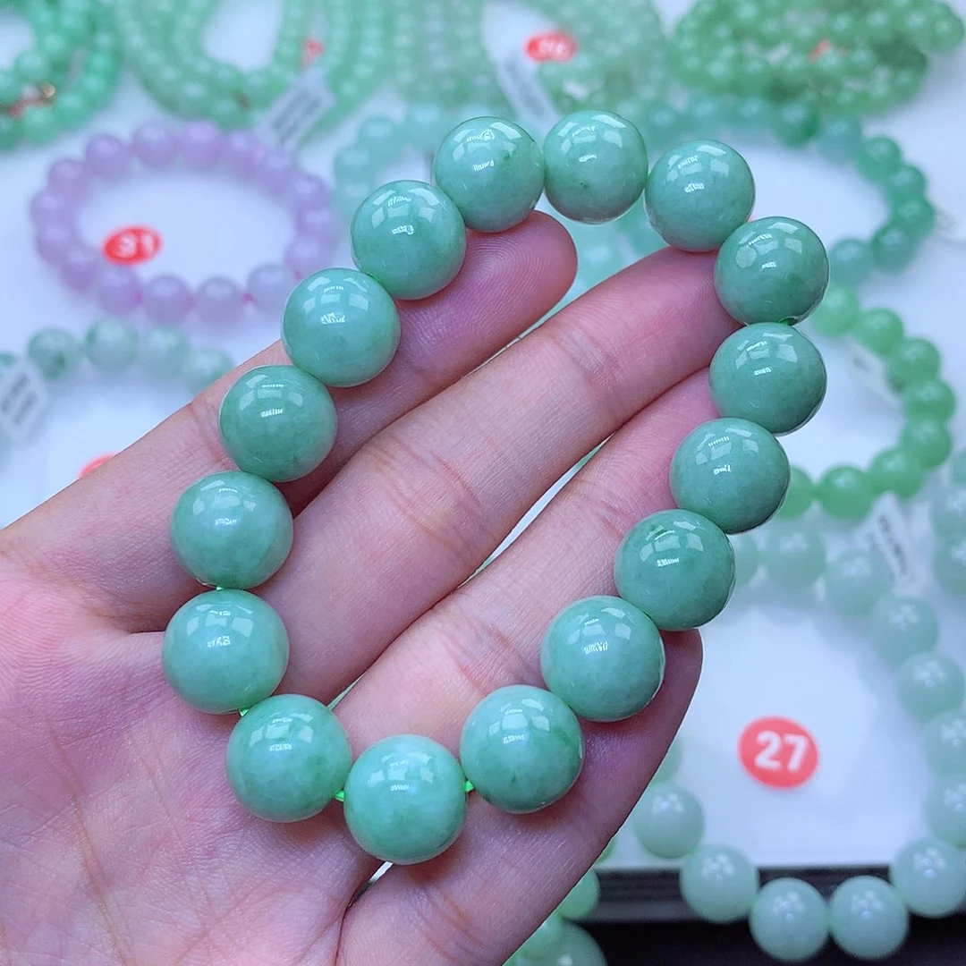 翡翠未镶嵌毛衣链