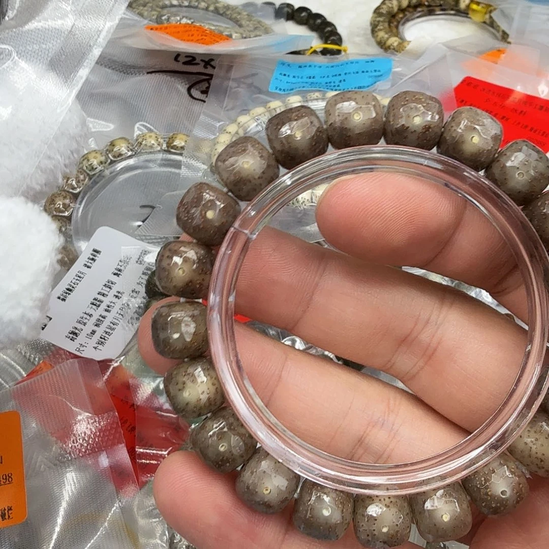 吐****星月菩提手串89爱谁谁星月菩提单圈砖石面11