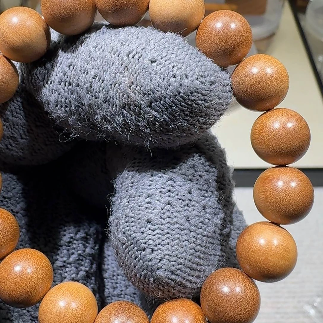 手串/手链檀香木奶香1.1横纹