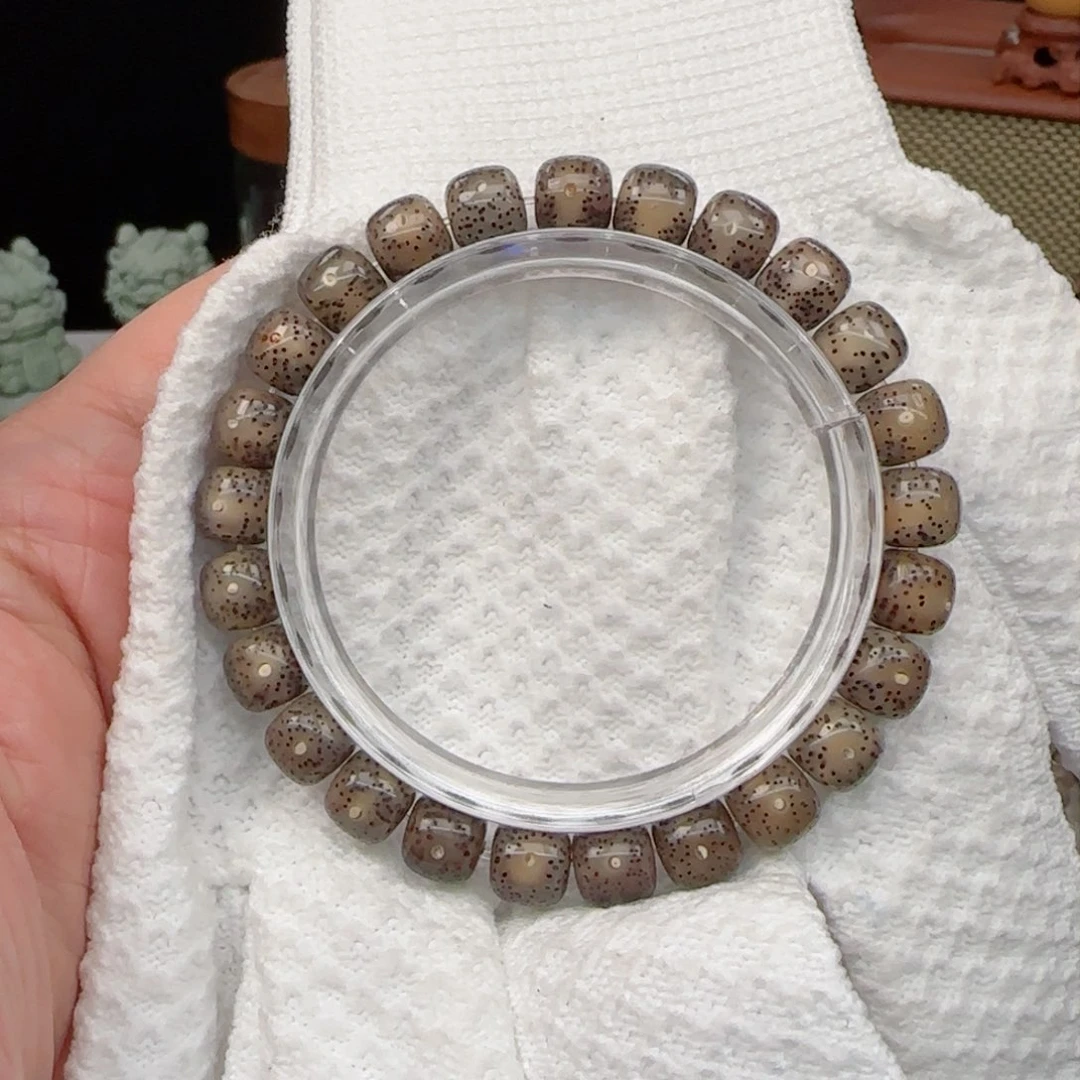 星月菩提手串冰糖火烧云9*8