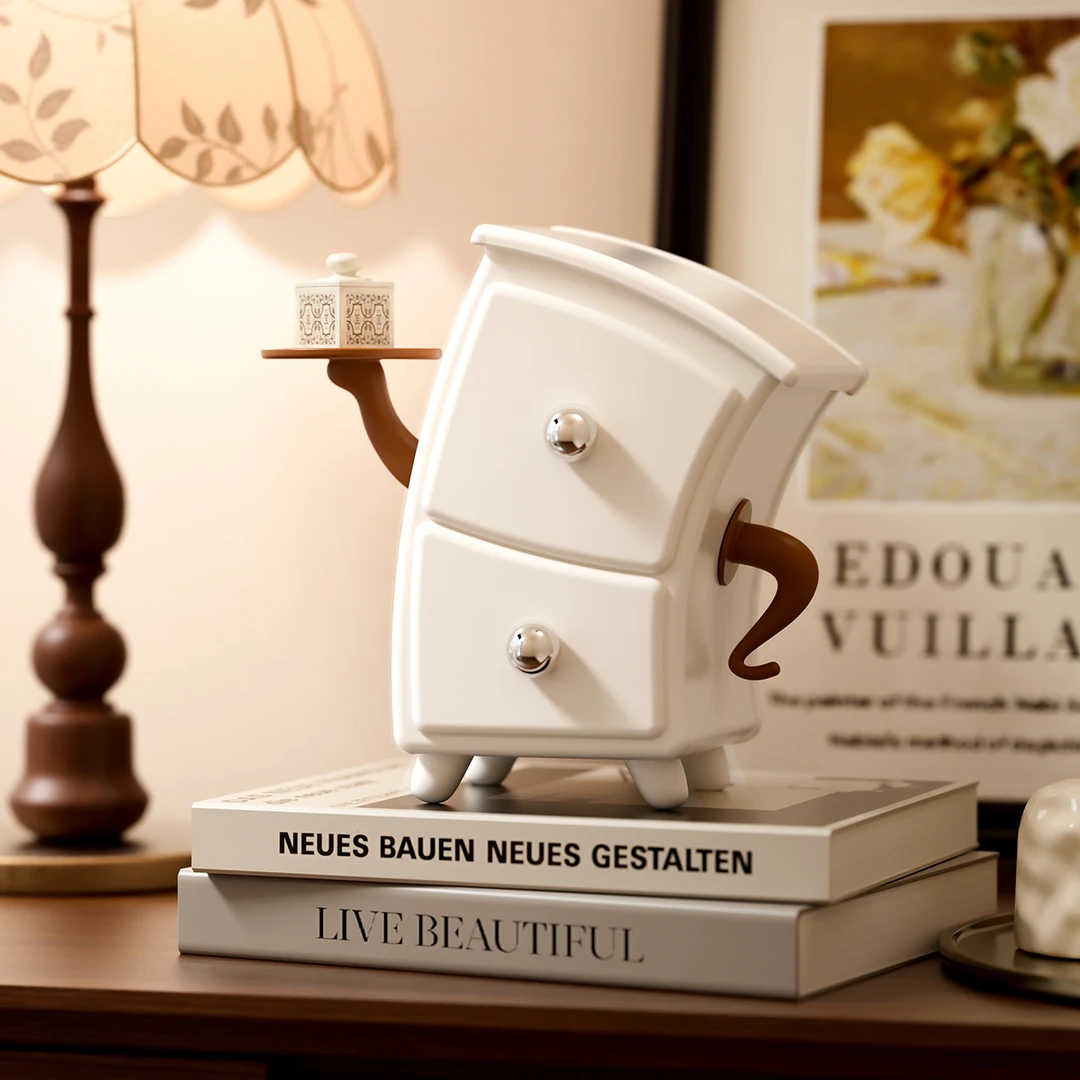 【居家好物】TZ可爱轻奢首饰创意收纳家用客厅简约桌面收纳盒